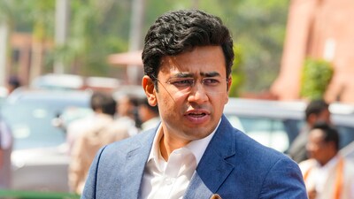 Bengaluru MP Tejasvi Surya. (PTI) Bengaluru MP Tejasvi Surya. (PTI)