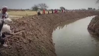 Locals working together to restore the Noon river. (Video grab )