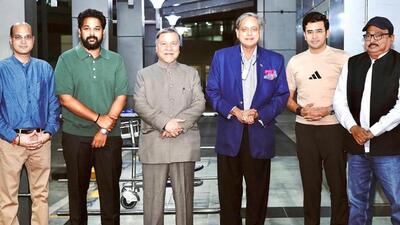 The delegation led by Congress MP Shashi Tharoor will visit the US, Panama, Guyana, Brazil and Colombia, while another team led by BJP MP Baijayant Panda will visit Bahrain, Kuwait, Saudi Arabia and Algeria (@ShashiTharoor) The delegation led by Congress MP Shashi Tharoor will visit the US, Panama, Guyana, Brazil and Colombia, while another team led by BJP MP Baijayant Panda will visit Bahrain, Kuwait, Saudi Arabia and Algeria (@ShashiTharoor)