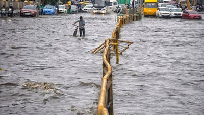 During the inspection the officials visited four key flood-prone locations. During the inspection the officials visited four key flood-prone locations.