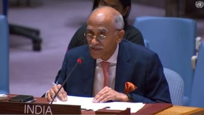 Parvathaneni Harish made the remarks while addressing the UNSC open debate (Screengrab/X/@IndiaUNNewYork) Parvathaneni Harish made the remarks while addressing the UNSC open debate (Screengrab/X/@IndiaUNNewYork)
