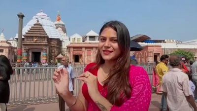 Travel blogger Jyoti Malhotra's visits to the Jagannath temple and Mahakaleshwar temple are being investigated. (Travel with Jo/YouTube)