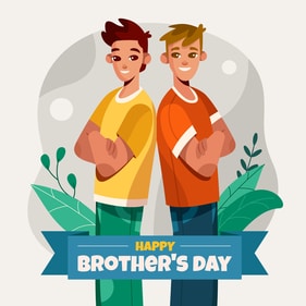 Happy Brother's Day 2025. (Freepik) Happy Brother's Day 2025. (Freepik)