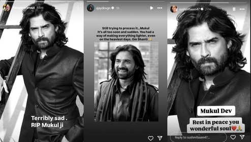 Bollywood celebs mourn Mukul Dev's demise Bollywood celebs mourn Mukul Dev's demise