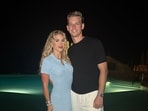 Gracie Hunt posing with Derek Green. Gracie Hunt posing with Derek Green.
