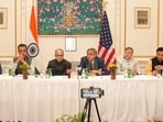 The all-party delegation led by Shashi Tharoor was welcomed by Indian Ambassador to the US, Vinay Mohan Kwatra. The all-party delegation led by Shashi Tharoor was welcomed by Indian Ambassador to the US, Vinay Mohan Kwatra.