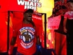 R-Truth walked in on John Cena's theme song on Saturday(X)