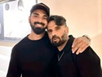 Suniel Shetty recalls meeting KL Rahul for the first time at the airport. Suniel Shetty recalls meeting KL Rahul for the first time at the airport.