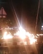 The PNG line was eventually shut off by 8.34 pm, suppressing the fire. (HT) The PNG line was eventually shut off by 8.34 pm, suppressing the fire. (HT)