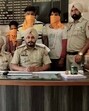 The accused in police custody in Ludhiana on Sunday. (HT Photo) The accused in police custody in Ludhiana on Sunday. (HT Photo)