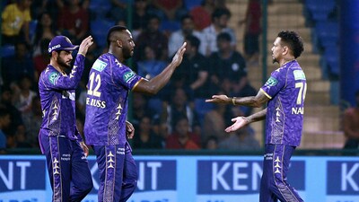 For KKR, Sunil Narine picked two wickets. (Ishant) For KKR, Sunil Narine picked two wickets. (Ishant)