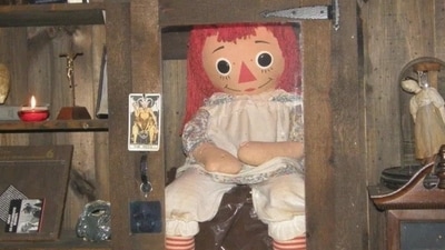 Annabelle Doll on US tour: The ‘Devils on the Run’ showcases the doll to sites already steeped in legend, such as haunted inns and historic jails, igniting new interest and anxiety in the process. ( X@lambas70) Annabelle Doll on US tour: The ‘Devils on the Run’ showcases the doll to sites already steeped in legend, such as haunted inns and historic jails, igniting new interest and anxiety in the process. ( X@lambas70)