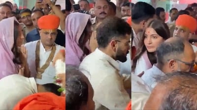 Anushka Sharma and Virat Kohli at the Hanuman Garhi temple. Anushka Sharma and Virat Kohli at the Hanuman Garhi temple.
