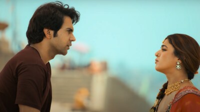 Bhool Chuk Maaf box office collection day 2: Rajkummar Rao and Wamiqa Gabbi in a still from the film. Bhool Chuk Maaf box office collection day 2: Rajkummar Rao and Wamiqa Gabbi in a still from the film.