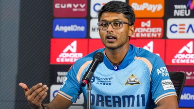 Sai Sudharsan received his maiden India Test call-up (PTI) Sai Sudharsan received his maiden India Test call-up (PTI)