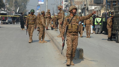 The troops effectively engaged the terrorists and killed four of them. (Representational)