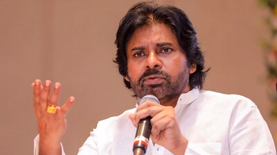 Pawan Kalyan observed that the filmmakers would only come during the release of their movies. (@APDeputyCMO via PTI) Pawan Kalyan observed that the filmmakers would only come during the release of their movies. (@APDeputyCMO via PTI)