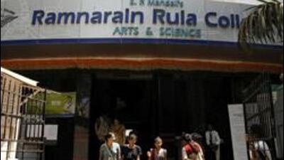Ramnarain Ruia College (Hindustan Times) Ramnarain Ruia College (Hindustan Times)