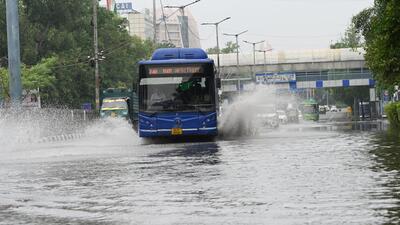 The Public Works Department said it received a total of 117 waterlogging-related complaints. (Arvind Yadav/HT Photo) The Public Works Department said it received a total of 117 waterlogging-related complaints. (Arvind Yadav/HT Photo)