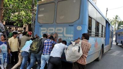The driver acted swiftly, halting the bus and evacuating all passengers safely. Fortunately, no injuries were reported. (REPRESENTATIVE PIC) The driver acted swiftly, halting the bus and evacuating all passengers safely. Fortunately, no injuries were reported. (REPRESENTATIVE PIC)