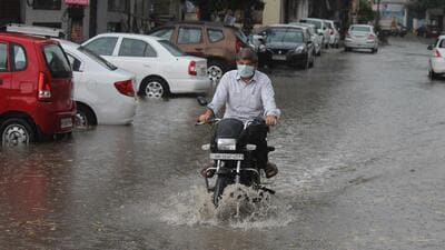 Water logging in Gurugram Sector 15. (HT Archive) Water logging in Gurugram Sector 15. (HT Archive)