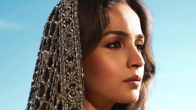 Alia Bhatt's look was styled by Rhea Kapoor. Taking to her Instagram account, Rhea shared a series of pictures of the look, and said, “Alia Bhatt as my Gucci modern rajkumari for the closing ceremony at Cannes with Loreal Paris.” (Rhea Kapoor (Instagram)) Alia Bhatt's look was styled by Rhea Kapoor. Taking to her Instagram account, Rhea shared a series of pictures of the look, and said, “Alia Bhatt as my Gucci modern rajkumari for the closing ceremony at Cannes with Loreal Paris.” (Rhea Kapoor (Instagram))