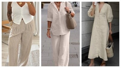 Linen is versatile, transitioning from formal to casual with ease. (PC: Pinterest) Linen is versatile, transitioning from formal to casual with ease. (PC: Pinterest)