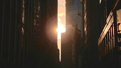 Manhattanhenge is a stunning natural event occurring twice a year when the sunset aligns with Manhattan's grid. (Representative Image: Unsplash ) Manhattanhenge is a stunning natural event occurring twice a year when the sunset aligns with Manhattan's grid. (Representative Image: Unsplash )