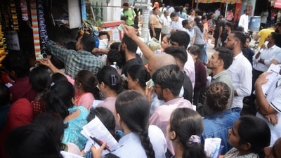  All candidates had to bring the CSE prelims admit card to the exam venue to get entry into the exam hall. They were also required to carry a photo ID card, the number of which is mentioned in the admit card. (Deepak Gupta/HT Lucknow) All candidates had to bring the CSE prelims admit card to the exam venue to get entry into the exam hall. They were also required to carry a photo ID card, the number of which is mentioned in the admit card. (Deepak Gupta/HT Lucknow)