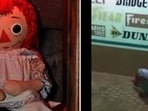 The Annabelle doll is rumored to have escaped in a viral video, but it turns out the figure is Fofão, a Brazilian pop culture icon, according to experts. The Annabelle doll is rumored to have escaped in a viral video, but it turns out the figure is Fofão, a Brazilian pop culture icon, according to experts.