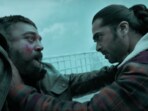 Kamal Haasan and Silambarasan TR's still from Thug Life trailer. Kamal Haasan and Silambarasan TR's still from Thug Life trailer.