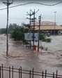 The National Disaster Response Force (NDRF) deployed two teams to assist with evacuations in Baramati. (HT PHOTO)