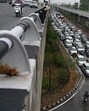 Traffic congestion at Ram Tula Rao Marg on Sunday. (Vipin Kumar/HT) Traffic congestion at Ram Tula Rao Marg on Sunday. (Vipin Kumar/HT)