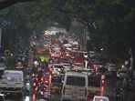Traffic resumed on a stretch of the Pune-Solapur highway near Indapur. This portion of the highway was closed for about two hours on Sunday due to waterlogging.