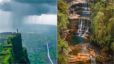 Explore India’s monsoon magic with these safe getaways, from lush waterfalls of Cherrapunji to dry beauty of Ladakh. Explore India’s monsoon magic with these safe getaways, from lush waterfalls of Cherrapunji to dry beauty of Ladakh.