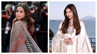 Alia Bhatt and Aishwarya Rai attended the Cannes Film Festival as brand ambassadors of L'Oréal. Alia Bhatt and Aishwarya Rai attended the Cannes Film Festival as brand ambassadors of L'Oréal.