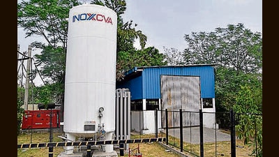 As per civil surgeon Dr Ramandeep Kaur, seven government oxygen plants are operational in the district. (HT Photo) As per civil surgeon Dr Ramandeep Kaur, seven government oxygen plants are operational in the district. (HT Photo)