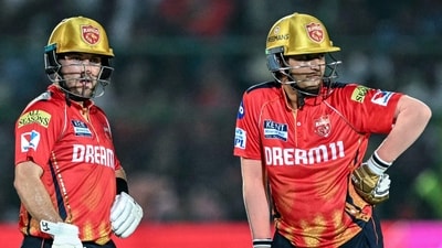 Priyansh Arya (62 off 35 balls) and Josh Inglis (73 off 42) struck sparkling half-centuries to lead Punjab Kings' chase. (AFP) Priyansh Arya (62 off 35 balls) and Josh Inglis (73 off 42) struck sparkling half-centuries to lead Punjab Kings' chase. (AFP)