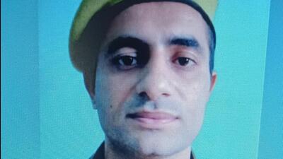 Constable Saurabh Kumar. (HT Photo) Constable Saurabh Kumar. (HT Photo)