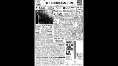 HT This Day: May 27, 1969 -- Apollo men are back: Pin-point landing in South Pacific (HT) HT This Day: May 27, 1969 -- Apollo men are back: Pin-point landing in South Pacific (HT)