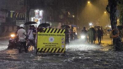 Mumbai city recorded 37mm of rainfall, Eastern suburbs received 15 mm and Western suburbs received 18mm in the last 24 hours. (PTI photo)