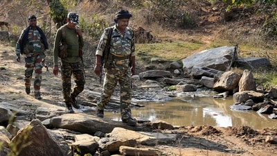 CPI (Maoist) rebel with a ₹5 lakh bounty was killed in Jharkhand (Representative image/PTI) CPI (Maoist) rebel with a ₹5 lakh bounty was killed in Jharkhand (Representative image/PTI)