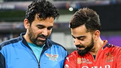 Zaheer Khan and Virat Kohli at the Bharat Ratna Shri Atal Bihari Vajpayee Ekana Cricket Stadium in Lucknow (Photo: Instagram) Zaheer Khan and Virat Kohli at the Bharat Ratna Shri Atal Bihari Vajpayee Ekana Cricket Stadium in Lucknow (Photo: Instagram)
