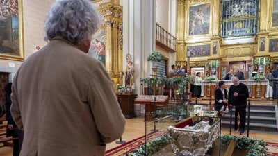 Teresa was last displayed in 1914, when devotees had a single day to see the saint. This time, the display drew almost 100,000 visitors. (AFP) Teresa was last displayed in 1914, when devotees had a single day to see the saint. This time, the display drew almost 100,000 visitors. (AFP)