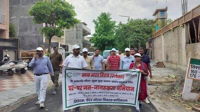 The NGO will collect waste from households across several residential sectors in Zone 5, including Sigma 1, 2, 3 and 4; Sector 36 and 37; Swarn Nagari; Sector P-3 and P-4; Chi-3 and Chi-4; and Phi-3 and Phi-4 and more importantly will carry out regular public awareness. (HT Photos) The NGO will collect waste from households across several residential sectors in Zone 5, including Sigma 1, 2, 3 and 4; Sector 36 and 37; Swarn Nagari; Sector P-3 and P-4; Chi-3 and Chi-4; and Phi-3 and Phi-4 and more importantly will carry out regular public awareness. (HT Photos)