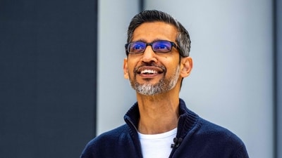 Google CEO Sundar Pichai will soon appear on the Lex Fridman Podcast (AFP)