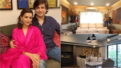 Farah Khan tours Sonali Bendre's elegant Mumbai home filled with art and comfort. (Instagram/ Sonali Bendre and YouTube/@FarahKhan) Farah Khan tours Sonali Bendre's elegant Mumbai home filled with art and comfort. (Instagram/ Sonali Bendre and YouTube/@FarahKhan)