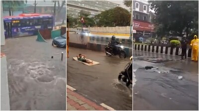 Several users posted more visuals from across SoBo, capturing the relentless rain and the city’s struggle to stay afloat. (X) Several users posted more visuals from across SoBo, capturing the relentless rain and the city’s struggle to stay afloat. (X)