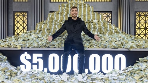 MrBeast is the richest influencer in the world.