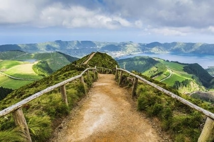 Azores, Portugal: The Azores islands, an autonomous region of Portugal, form an archipelago in the mid-Atlantic and are characterized by dramatic landscapes, fishing villages, green pastures and hedgerows of blue hydrangeas. (AFP) Azores, Portugal: The Azores islands, an autonomous region of Portugal, form an archipelago in the mid-Atlantic and are characterized by dramatic landscapes, fishing villages, green pastures and hedgerows of blue hydrangeas. (AFP)